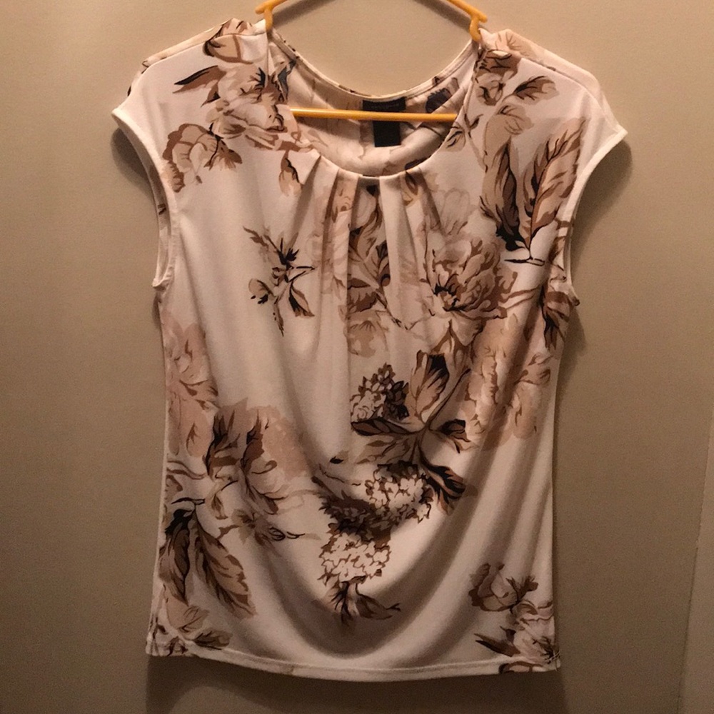 Ann Taylor floral shell